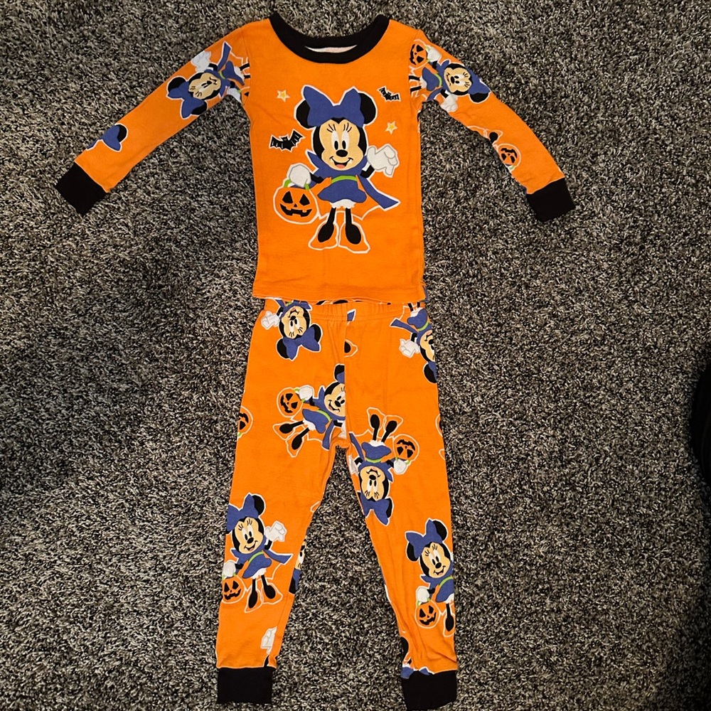 Minnie Mouse Halloween Pajamas